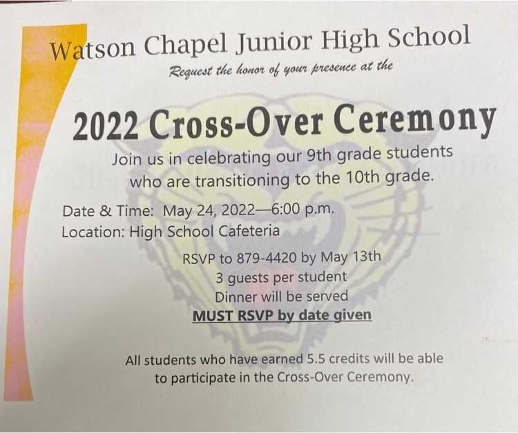 First Ever!! Our scholars will no longer Jr. High be Jr. High students!!! Come Celebrate Their Achievement!