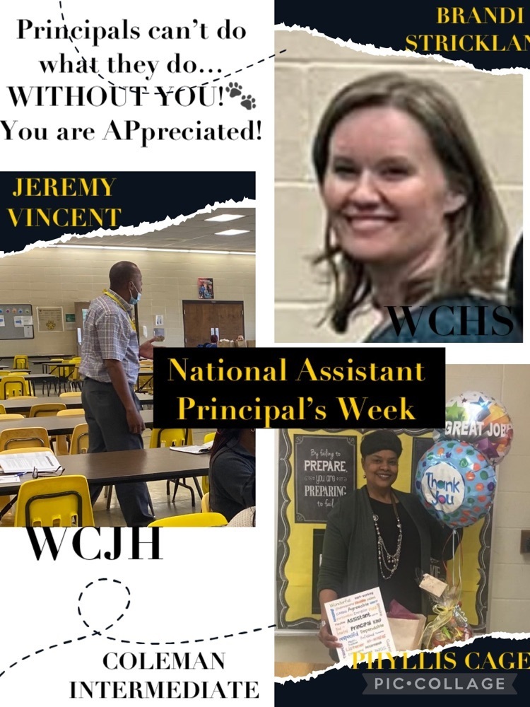 It’s National Assistant Principal’s Week!!!
